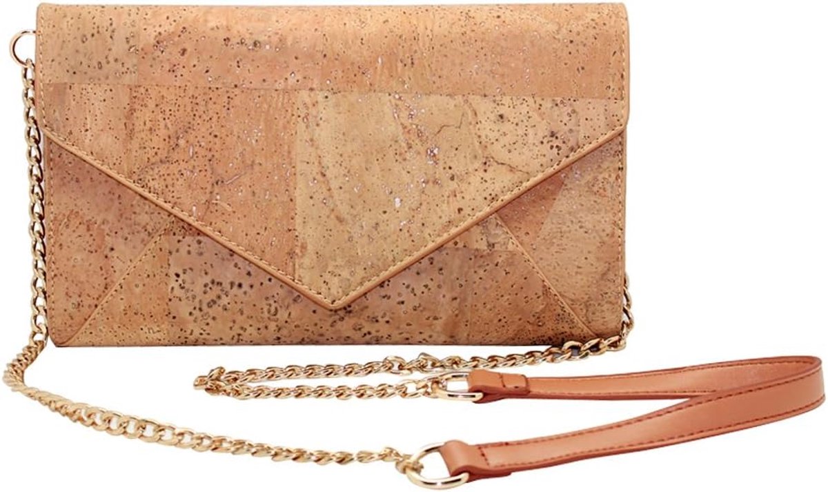 boshiho Cork Crossbody Shoulder Bag Vegan Leather Durable Ladies Handbag, Cork Wallet Travel Wallet, Wood Color, wood - ShopVlot