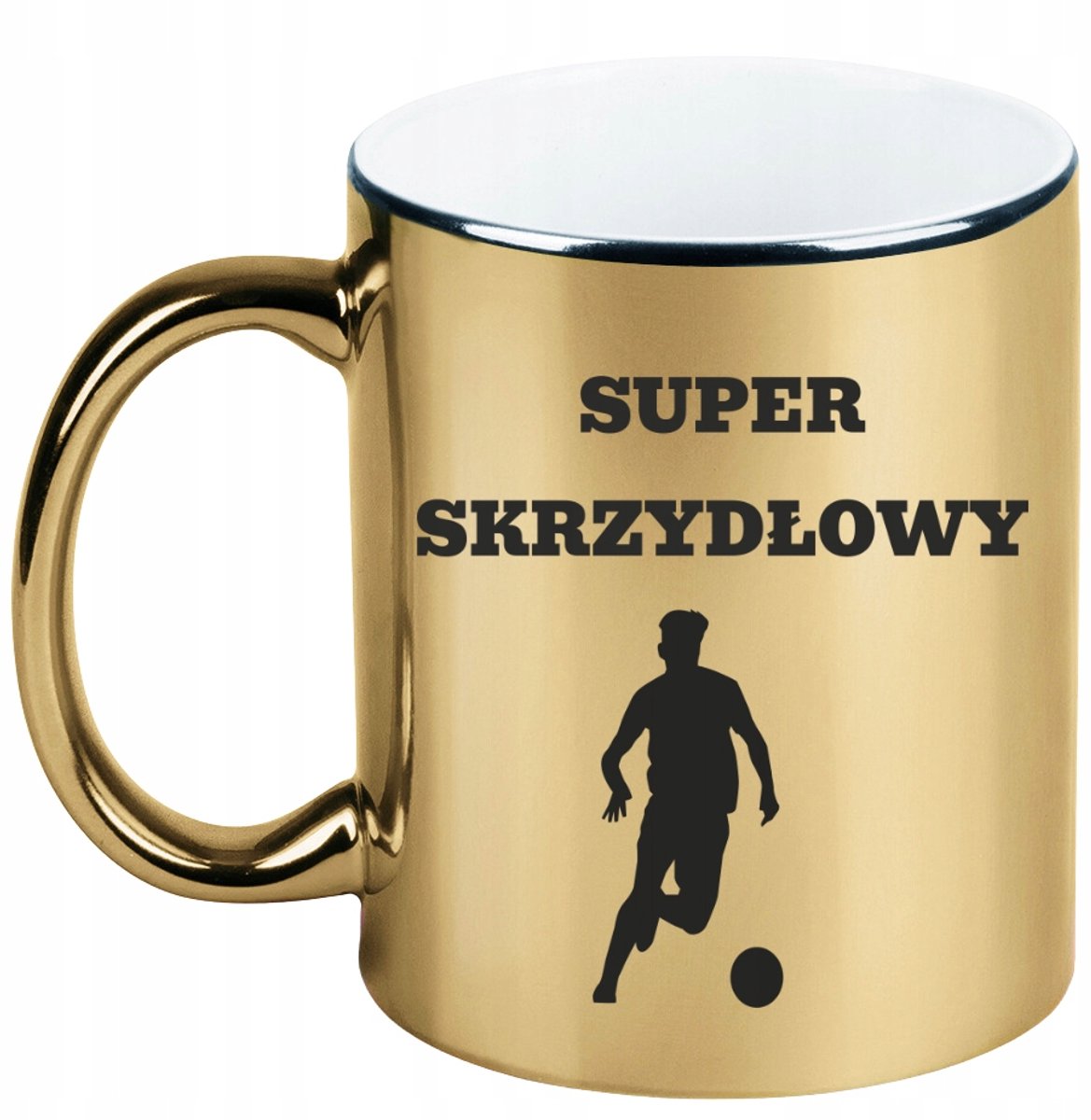 Gouden Mok - Uniek Voetbal Cadeau voor Vleugelspelers