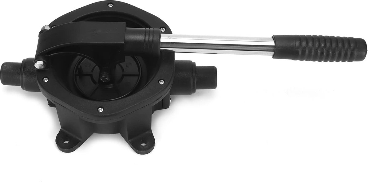 Solidchoice - Diafragma Handpomp - Marine Pomp - Draad - Antislip Handvat - Hand Pomp 45Lpm - Geschikt voor Schepen - Zwart