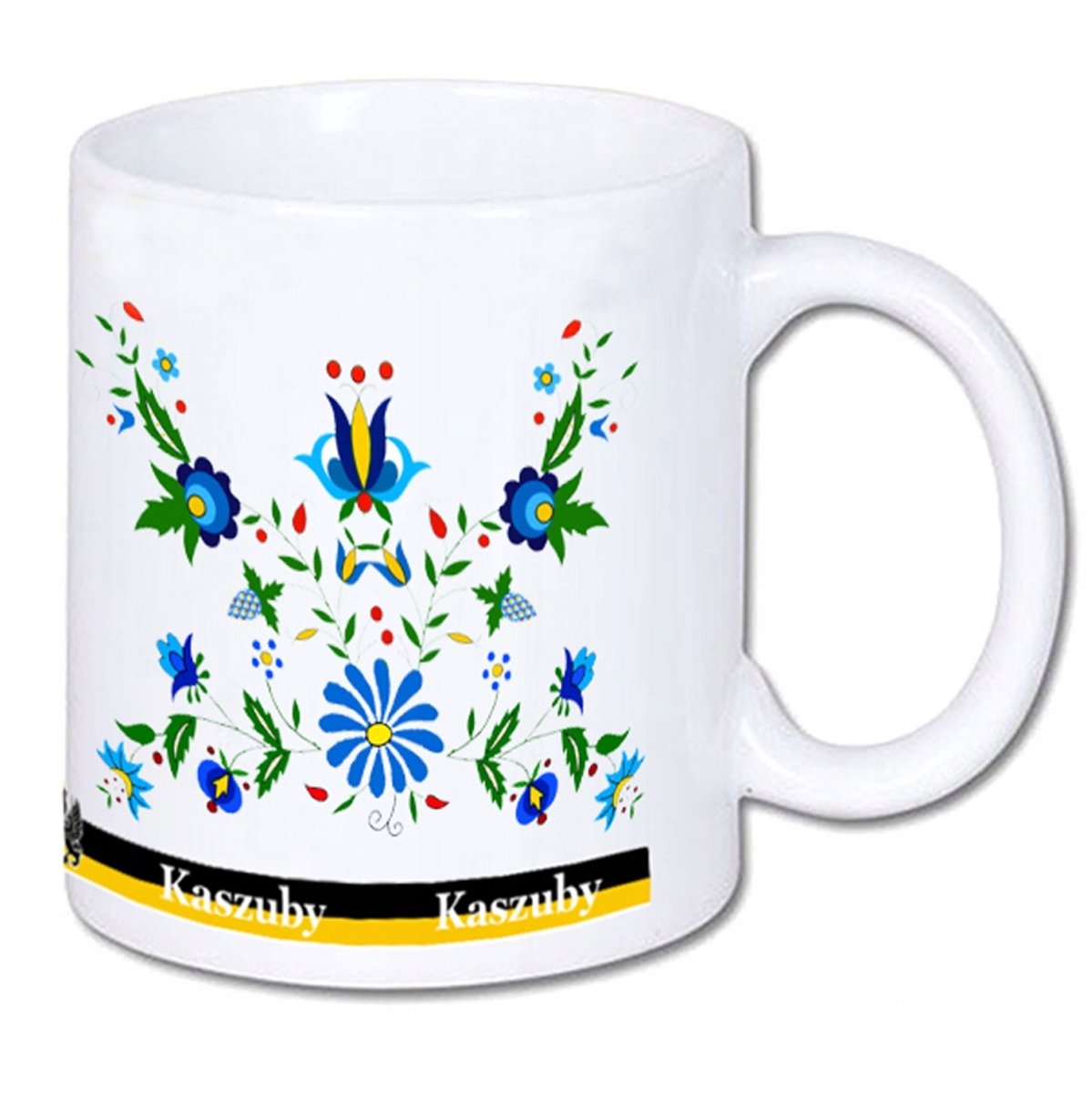 Keramiek Mok Kaszubisch Folk 330ml
