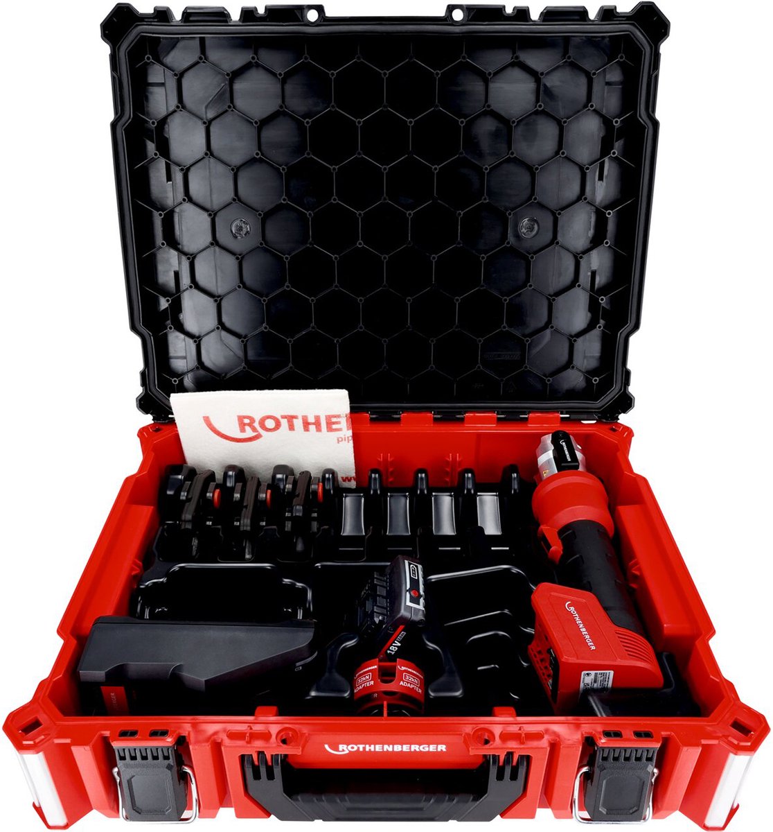 ROTHENBERGER ROMAX NANO iJAWs Set, RFz, 16-20-25mm, 2Ah, AMPShare - 1000005500