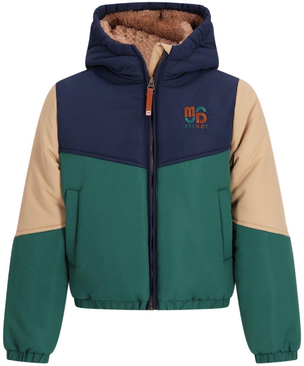 Moodstreet Multi-colour Jacket Joshua M607-6218/ Navy - Maat 158/164