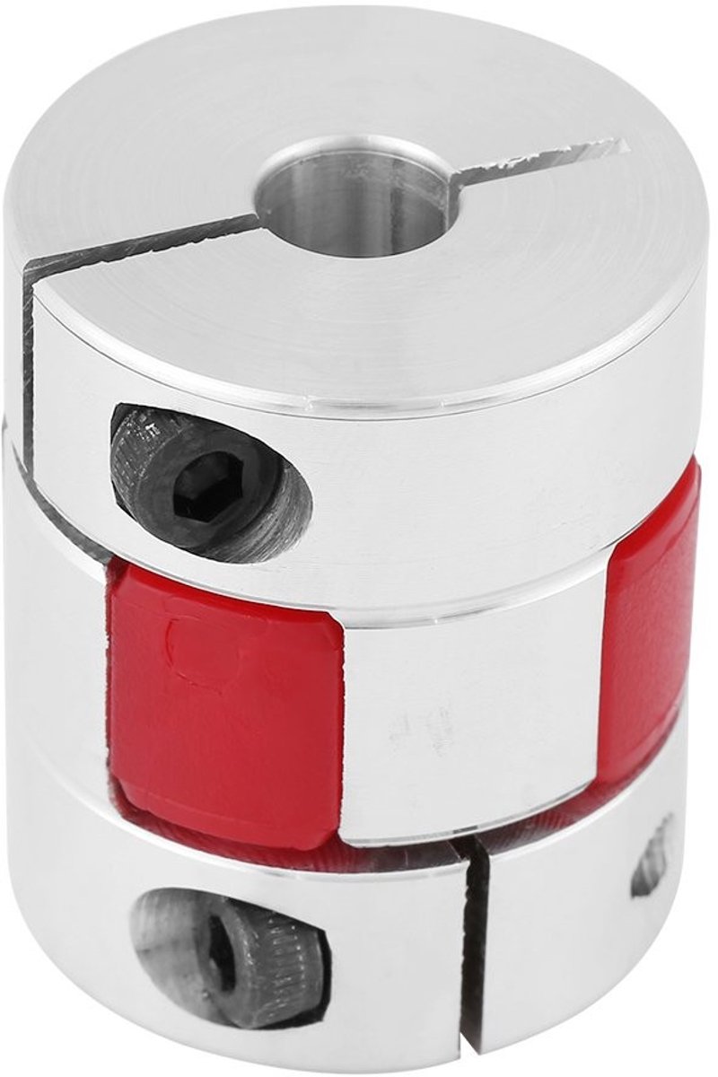 Solidchoice - Elastische Koppeling voor Stappenmotor 8mm tot 12mm van Aluminium