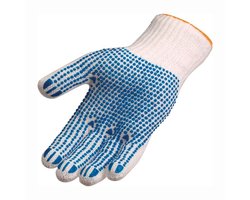 ASATEX handschoenen wit/blauw mt. 9/10 - 10.09.3620