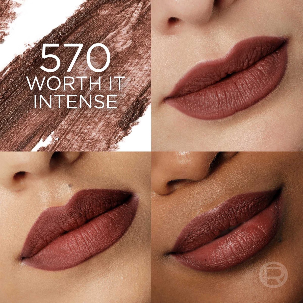 L'Oréal Paris Blurfiller Blurring Lip Contour - Soft-focus blur effect - Voor voller ogende lippen - 570 Worth It Intense
