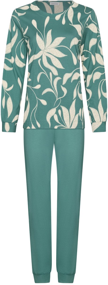 Pastunette - Nordic Leaf - Pyjama - Katoen/Modal - Groen - Maat 52