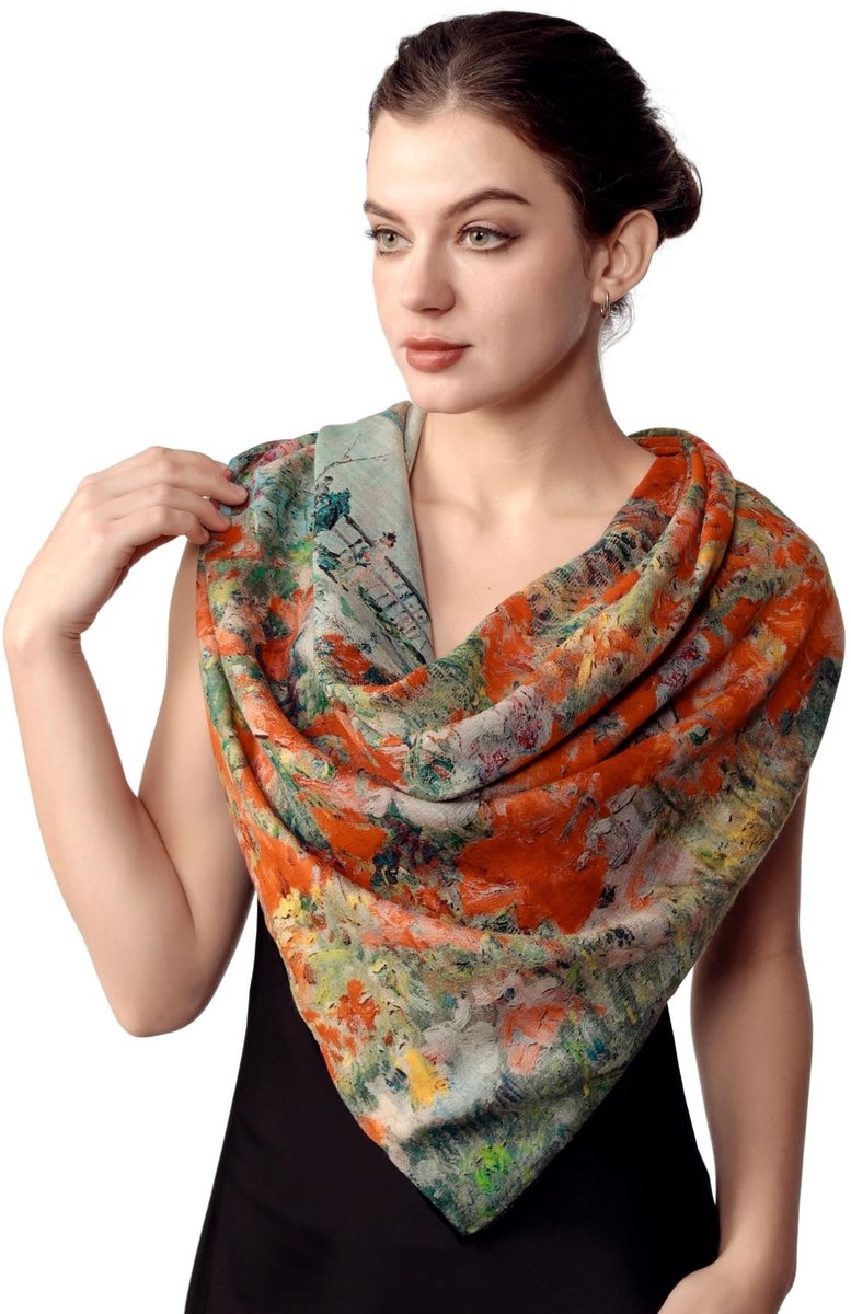 Solidchoice - Elegante Dames Pashmina Sjaal van Kasjmier