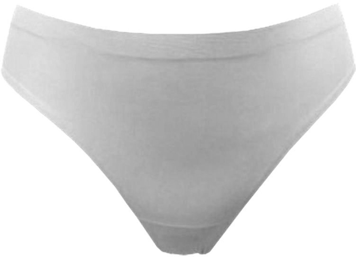 J&C Underwear dames string - microvezel - 1701 - wit - maat M