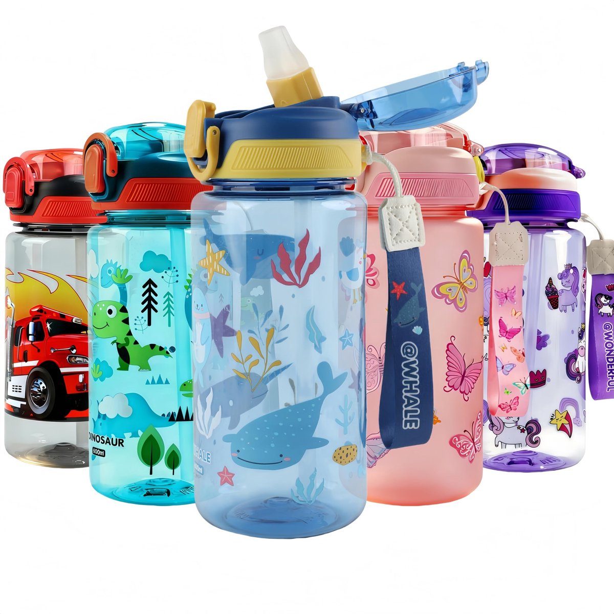 Solidchoice - Kinderdrinkfles 600 ml, Lekvrij en Duurzaam