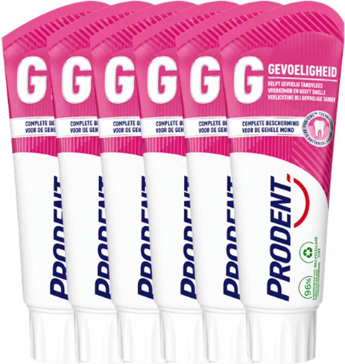 Prodent Gevoeligheid Tandpasta - 6 x 75 ml
