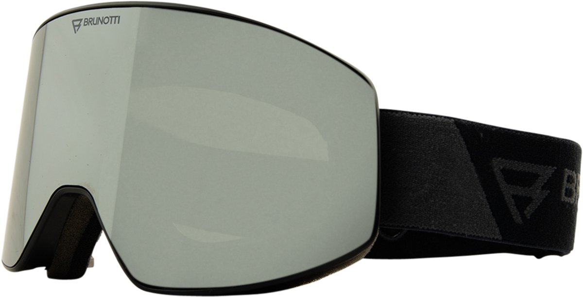 Brunotti Charger Snow Goggles Unisex – Skibril Ski Goggles Revo coated lens UV400 ONE Zilver