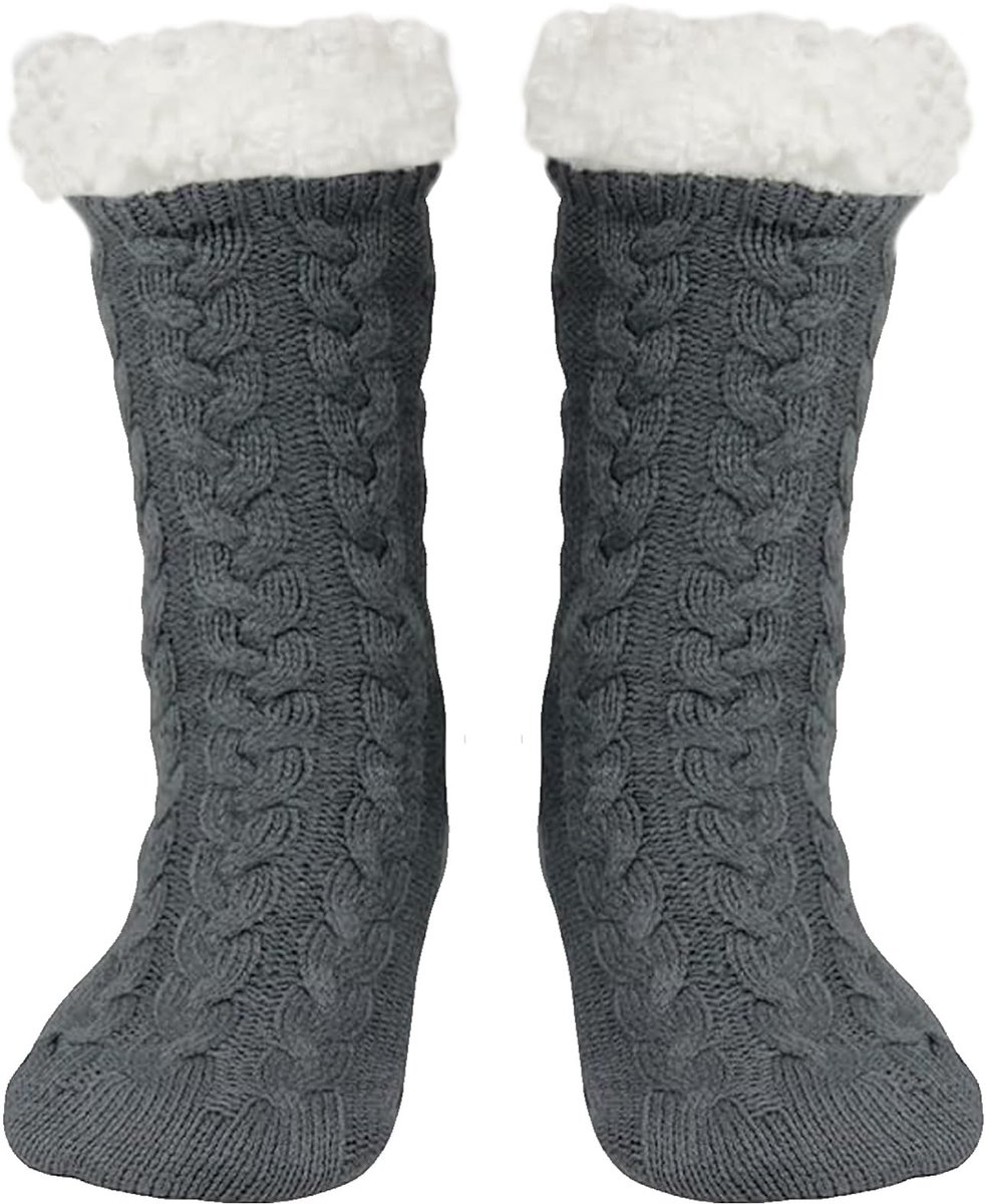 Solidchoice - Zachte Antislipsokken voor Kerst - Warm en Comfortabel voor Dames en Heren