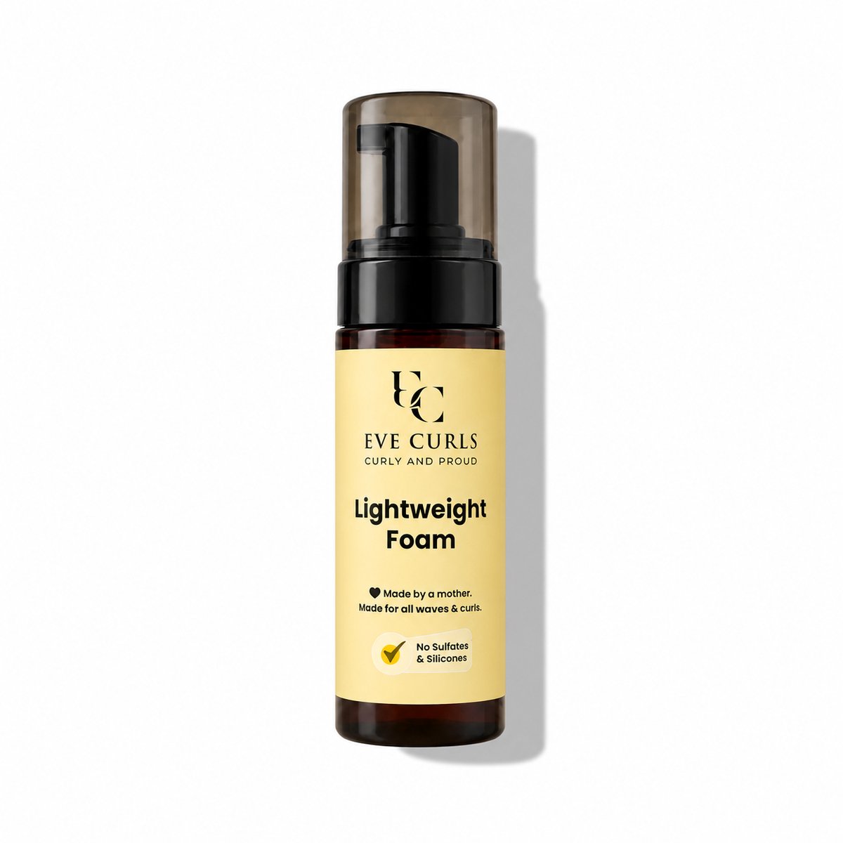 Eve Curls Lightweight Foam - Curl Refreshing Spray - Haarspray - Curly Girl Haarverzorging - Light Foam for Curls - Curl Spray - Krullen Styling - 148 ml
