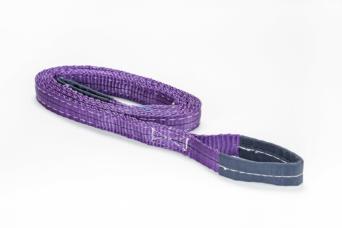Solidchoice - Hefband 1000 kg, 4 m, Violet