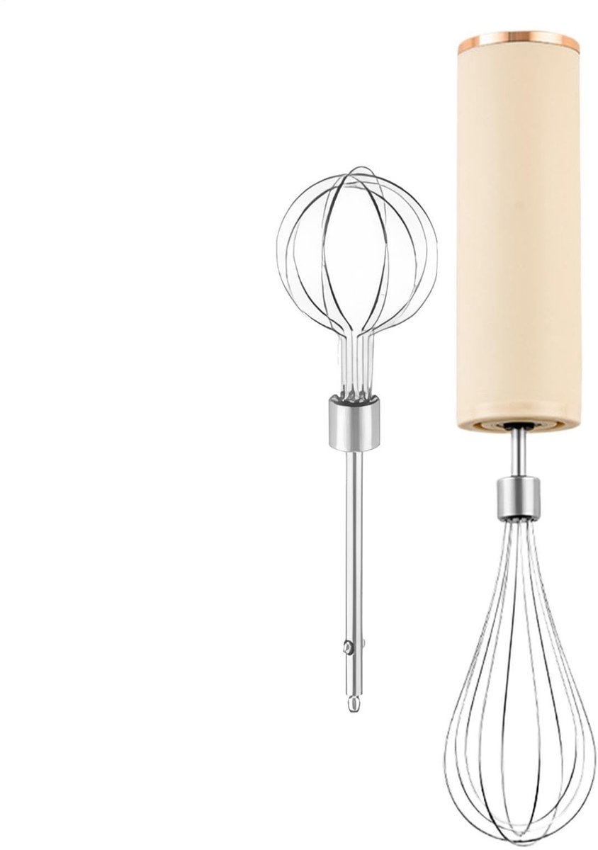 Solidchoice - Draadloze Elektrische Eierklopper voor Keuken