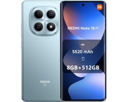 Xiaomi Redmi Note 15 5G - 8GB - 512GB - Glacier Blauw - Dual SIM