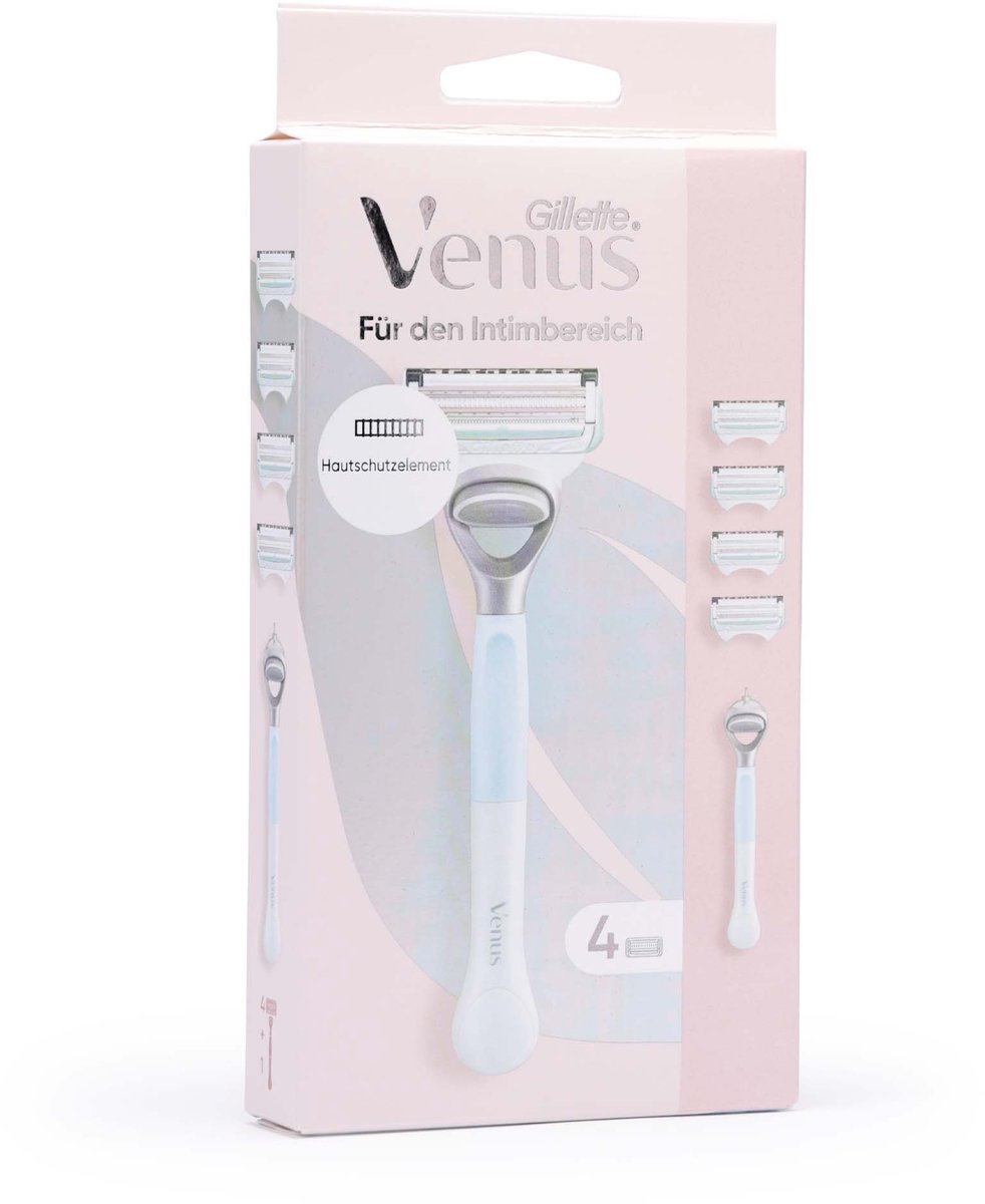 Gillette Venus Scheersysteem - Voor Huid En Schaamhaar - Voor Vrouwen - 4 Scheermesjes