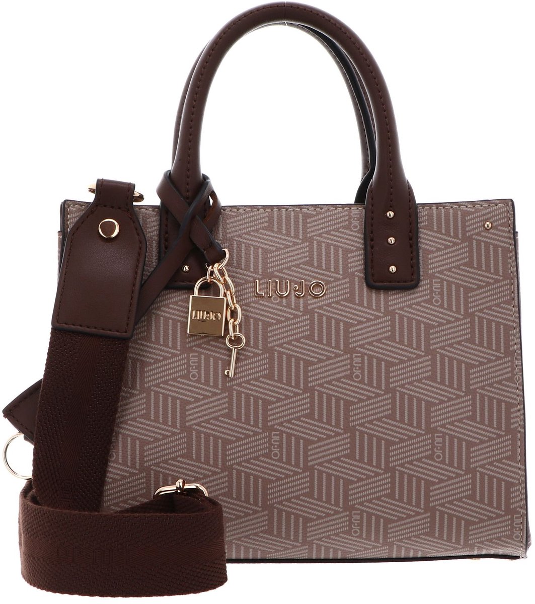 LIU JO handtas schoudertas Halona Tote Bag Neutro Taupe