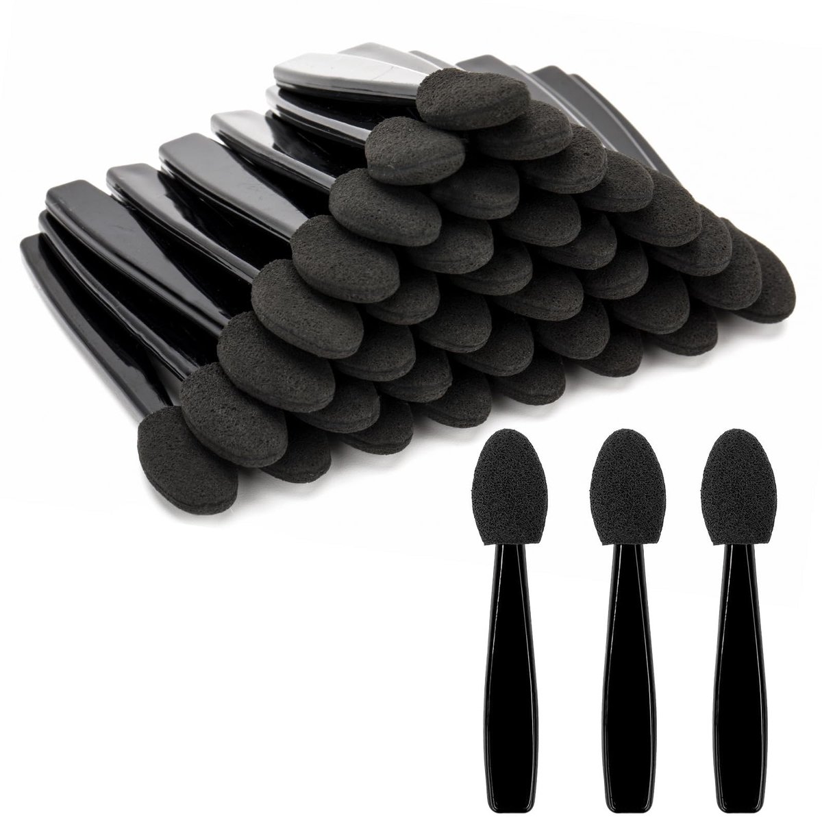 Solidchoice - Set van 20 Dubbelzijdige Oogschaduwapplicators