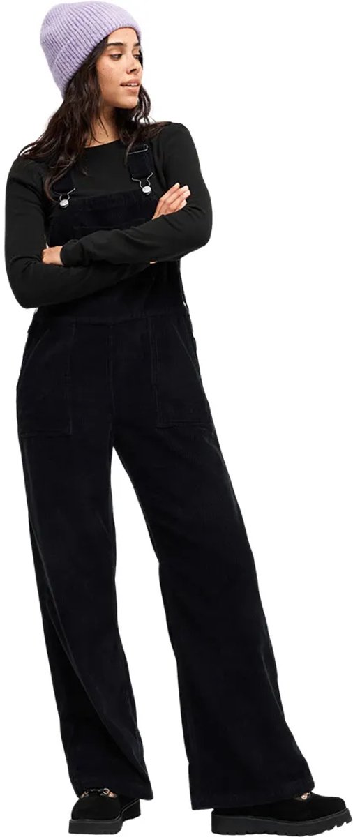 Roxy Trailblazer Oversize Overall Zwart L Vrouw