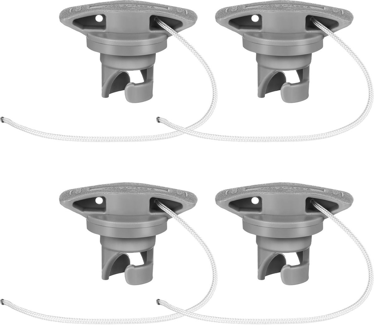 Solidchoice - 4 Stuks Kayak Ventieldeksels voor Inflatable Kayaks