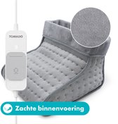 Tomado TFW0301G - Elektrische voetenwarmer - Extra snelle opwarming - 3 warmtestanden - Grijs