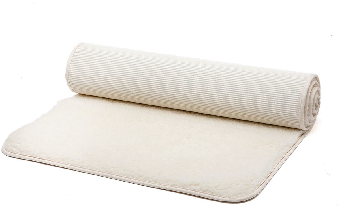 Solidchoice - Hoogpolige Yogamat van Scheerwol (1500 g/m²)