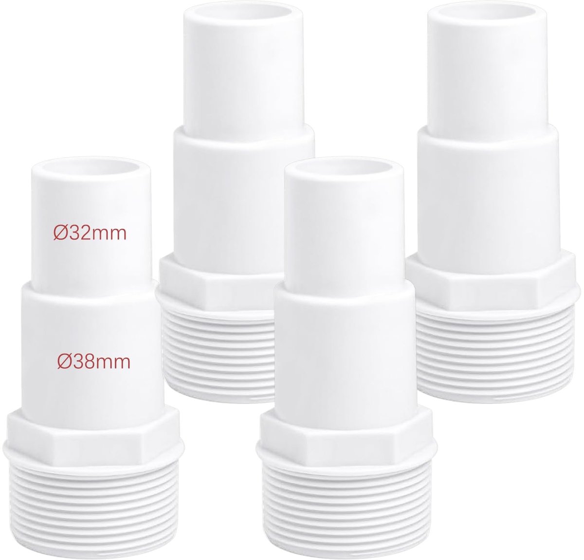Solidchoice - Slangverbinders voor Zwembaden 32/38 mm