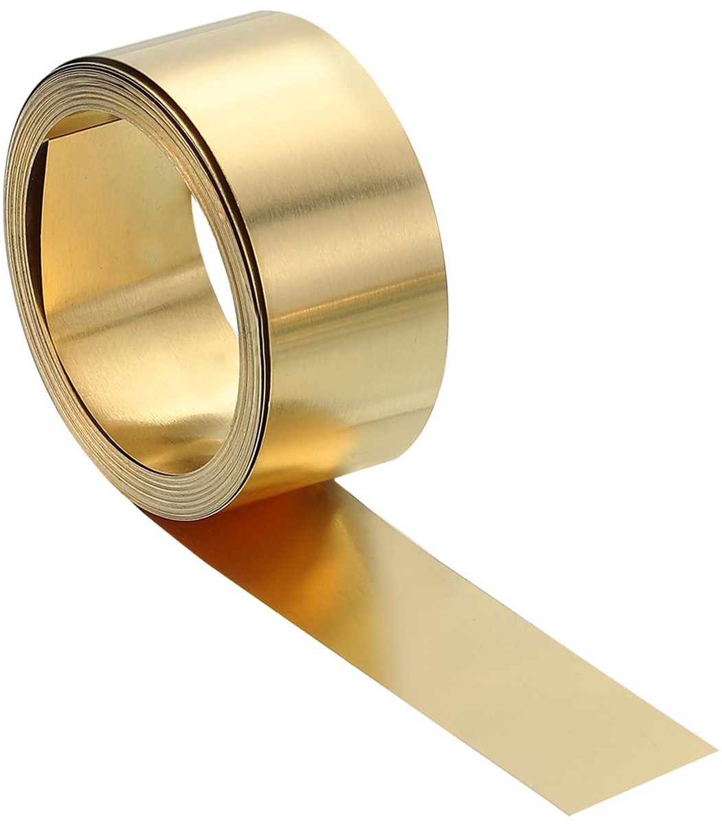 Solidchoice - H65 Messing Folie Blad 3000x15x0.1mm