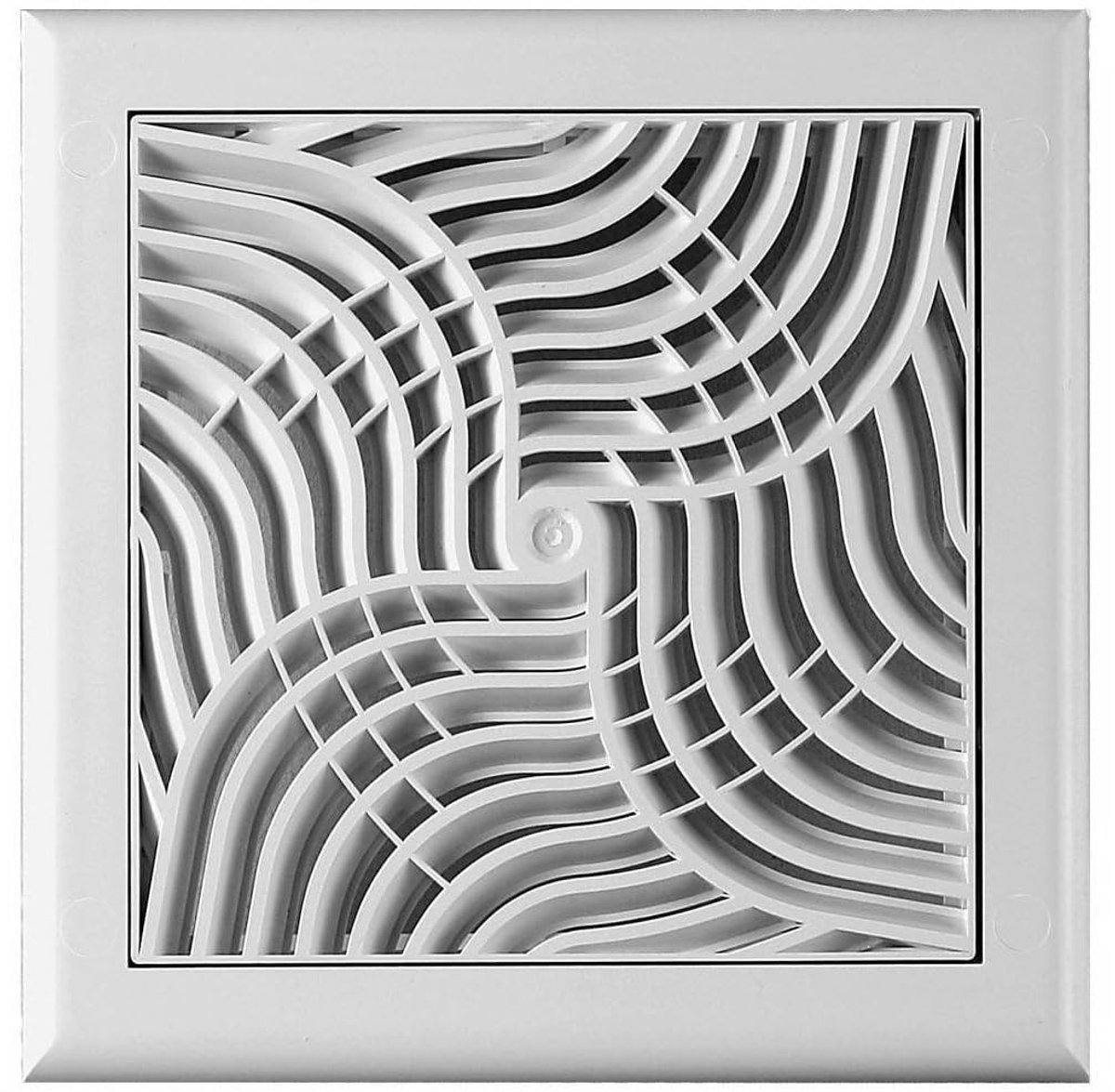 Solidchoice - Air Vent Grill met Verstelbare Sluiter en Vliegengaas