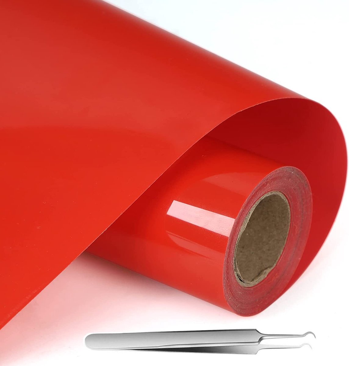Solidchoice - Rode Textiel Plotterfolie voor Creatieve Projecten