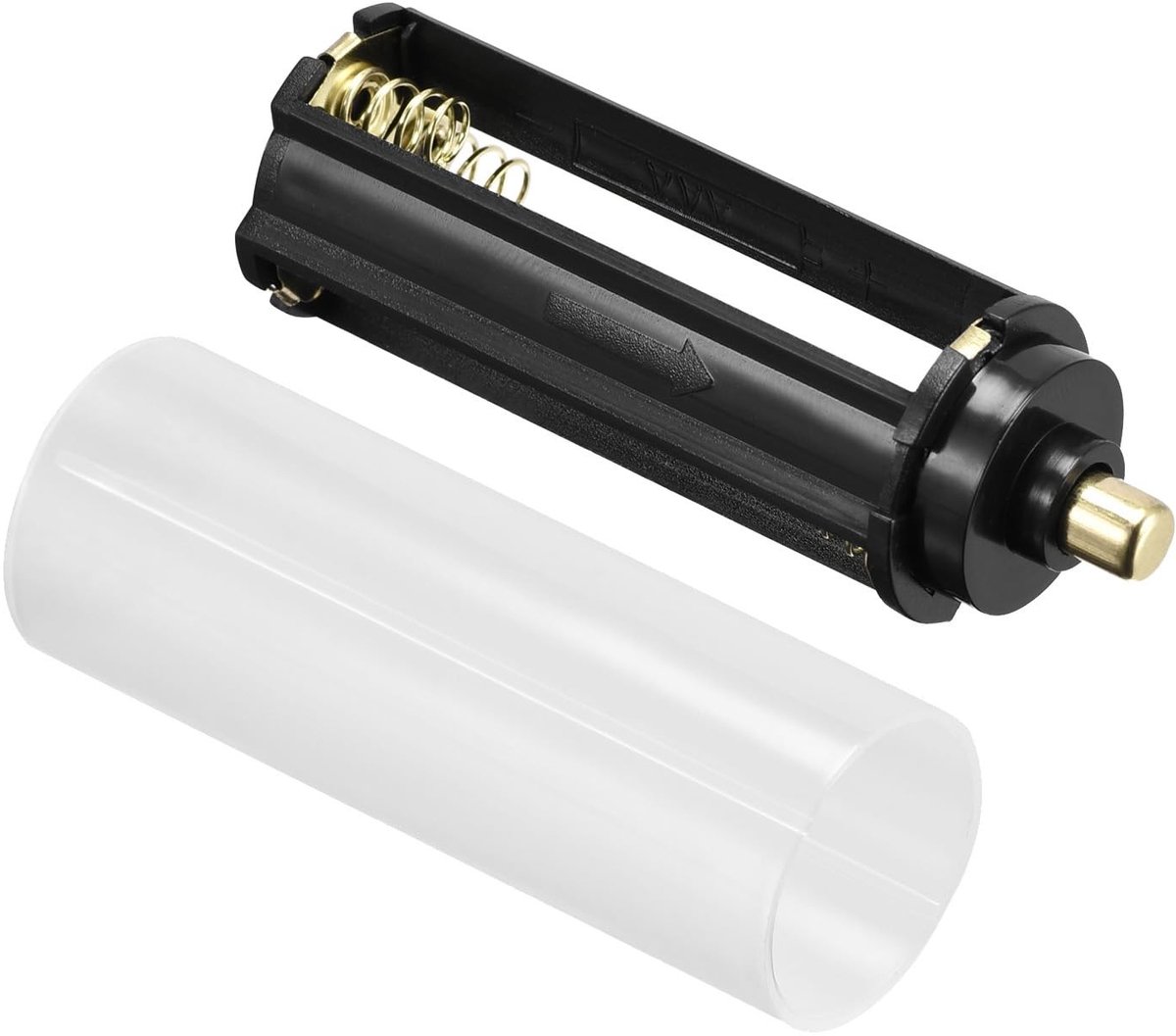 Solidchoice - Batterijhouder voor 3 x 1.5V AAA Batterijen