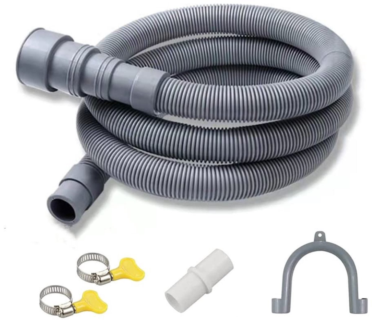 Solidchoice - 3 Meter Afvoerslang Verlenging voor Wasmachine en Vaatwasser