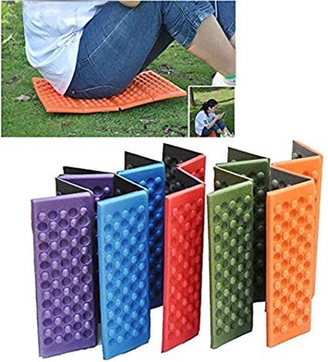 Solidchoice - Opvouwbare Waterdichte Camping Mat en Stoel voor Buiten