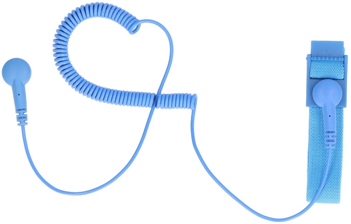 Solidchoice - Antistatische Polsband met Aardingsdraad - Verstelbaar en Duurzaam