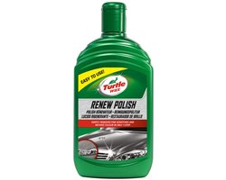 Turtle Wax GL Renew Polish - Verwijdert krassen, schaafplekken en verwering - Brengt kleur terug – Voor doffe, verbleekte lakken - Perfect voor oudere auto’s - 500ml
