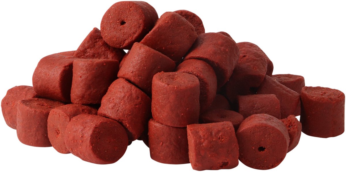 Reniers Fishing Premium Select Red Halibut Pre-Drilled 20mm - Maat : 2 kilo