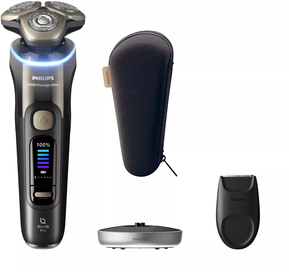 Philips Series i9000 Prestige Ultra - XP9405/11 - Wet&Dry elektrisch scheerapparaat - met SkinIQ Pro
