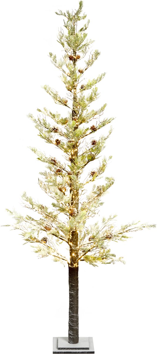 GRENIVIK - LED kerstboom - Wit - Synthetisch materiaal