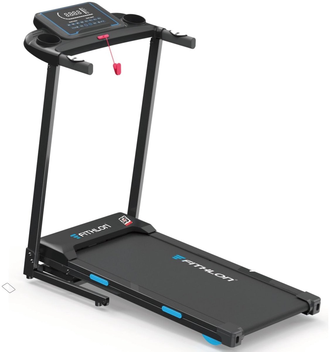 Fithlon Apex Auto Incline Loopband - Walking pad - Hardloopband - Wandelband - Met Bluetooth - Inclusief App - Automatisch Helling Functie - Opbergbaar - Inklapbaar