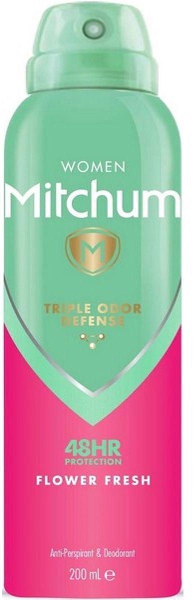 MITCHUM FLOWER FRESH WOMEN DEODORANT SPRAY 200 ML