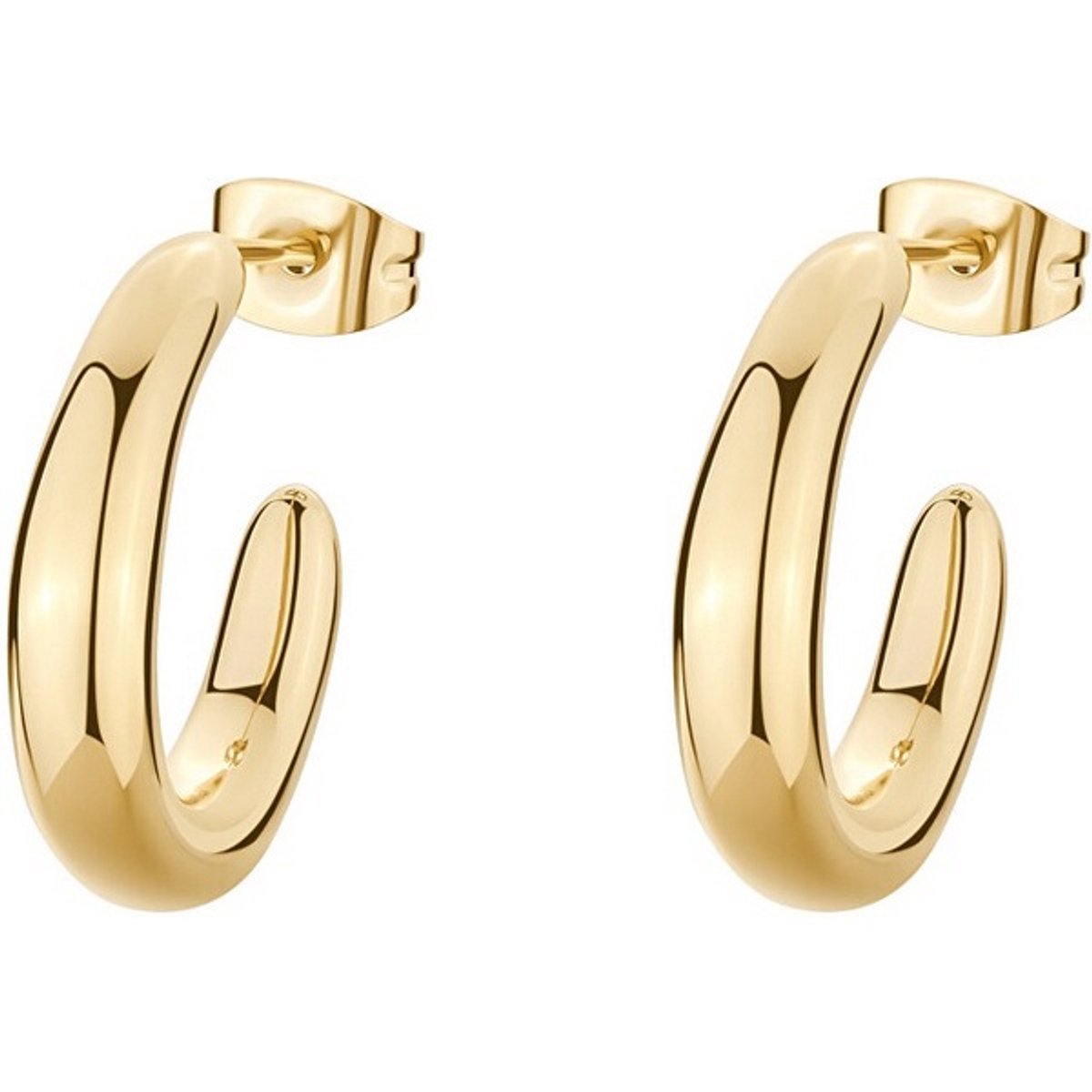 BROSWAY ESSENTIAL BNL104 GOLD-PLATED OORRINGEN 1 PAAR