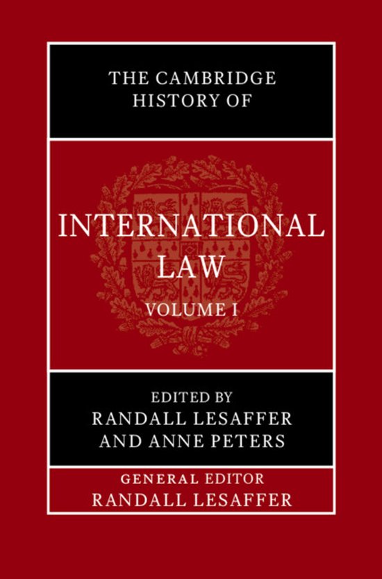 The Cambridge History of International Law-The Cambridge His ... - cover