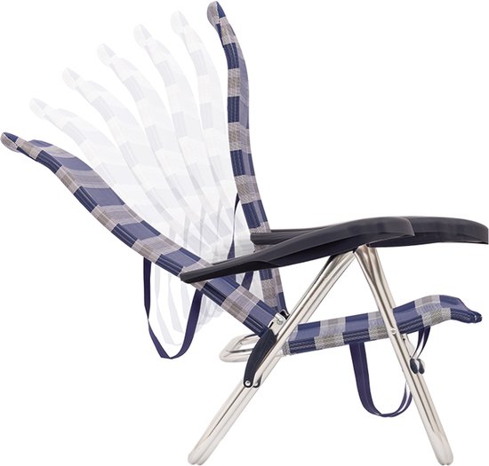 Crespo Strandstoel AL-205 - Blauw van Crespo — afbeelding 2