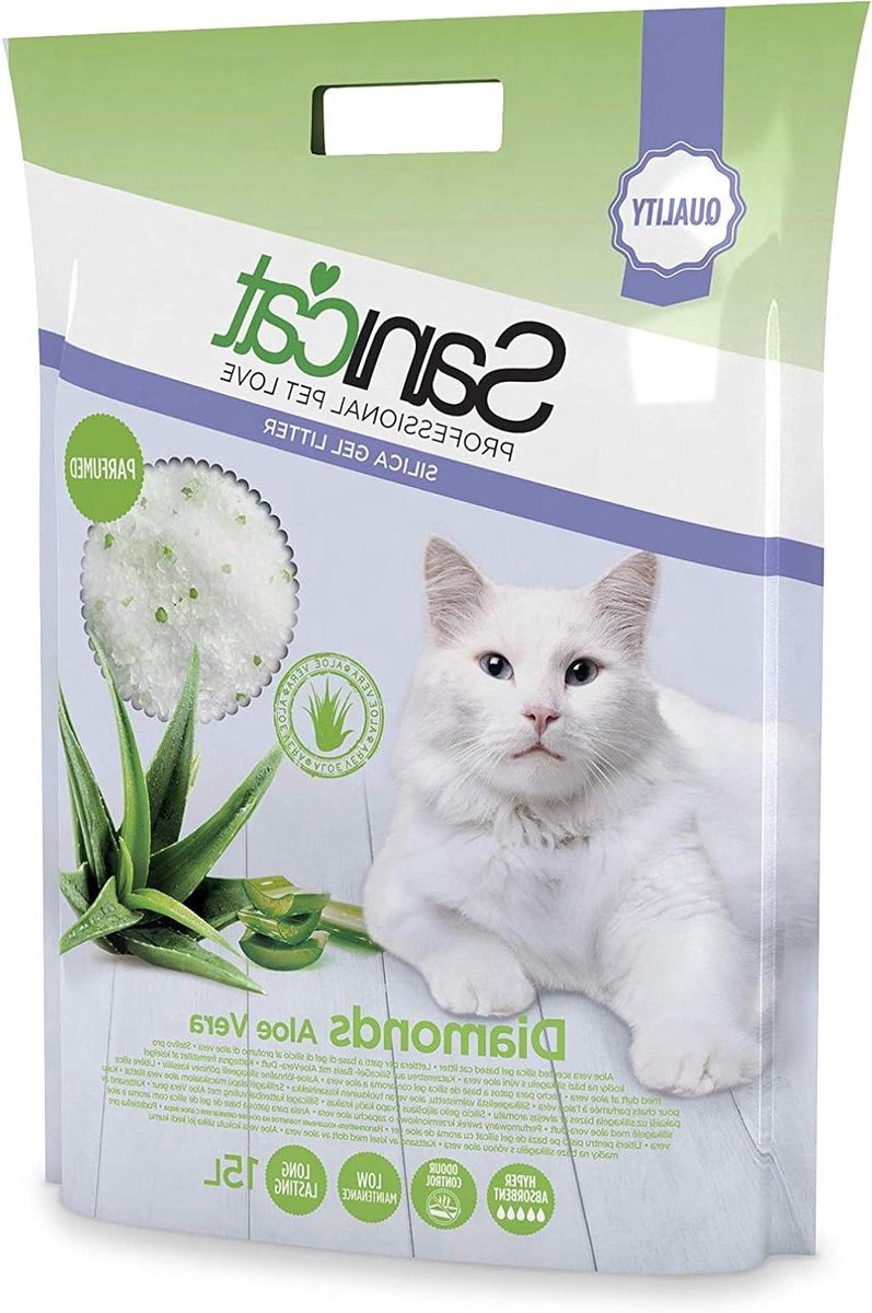 Kattenbakvulling - Kiezels - Hygiënisch Houden - Super Absorberend - 15 Liter - Wit