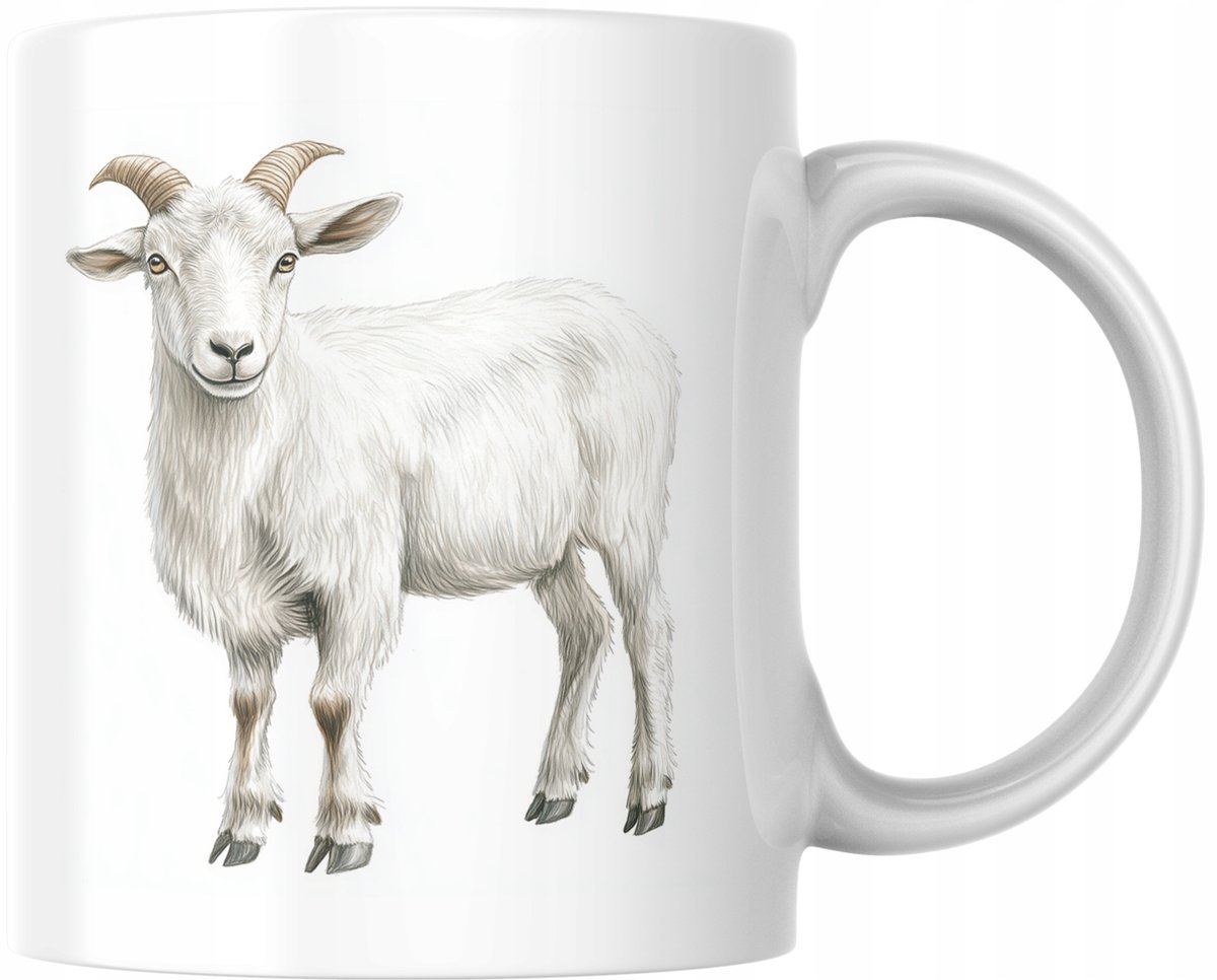 Koffiemok Geit - Uniek Cadeau voor Boer en Liefhebber
