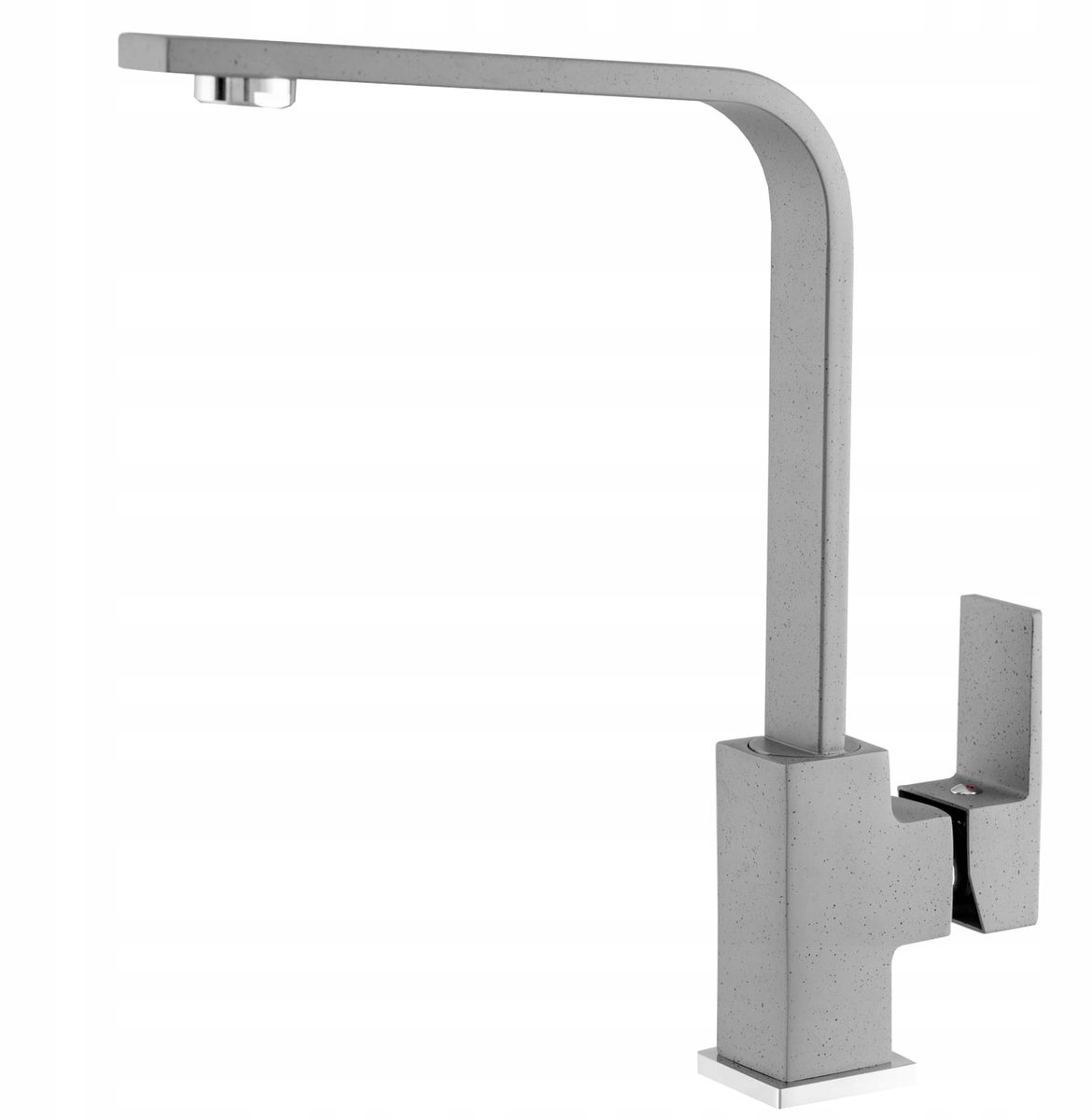 Moderne Keukenkraan Nook - Grijs, Messing, Keramische Kop