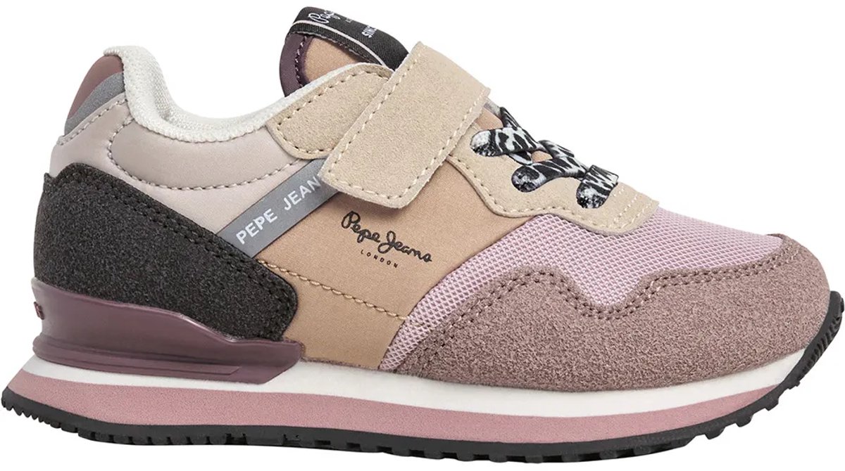 Pepe Jeans London Fame Schoenen Zonder Veters Roze EU 27 Meisje