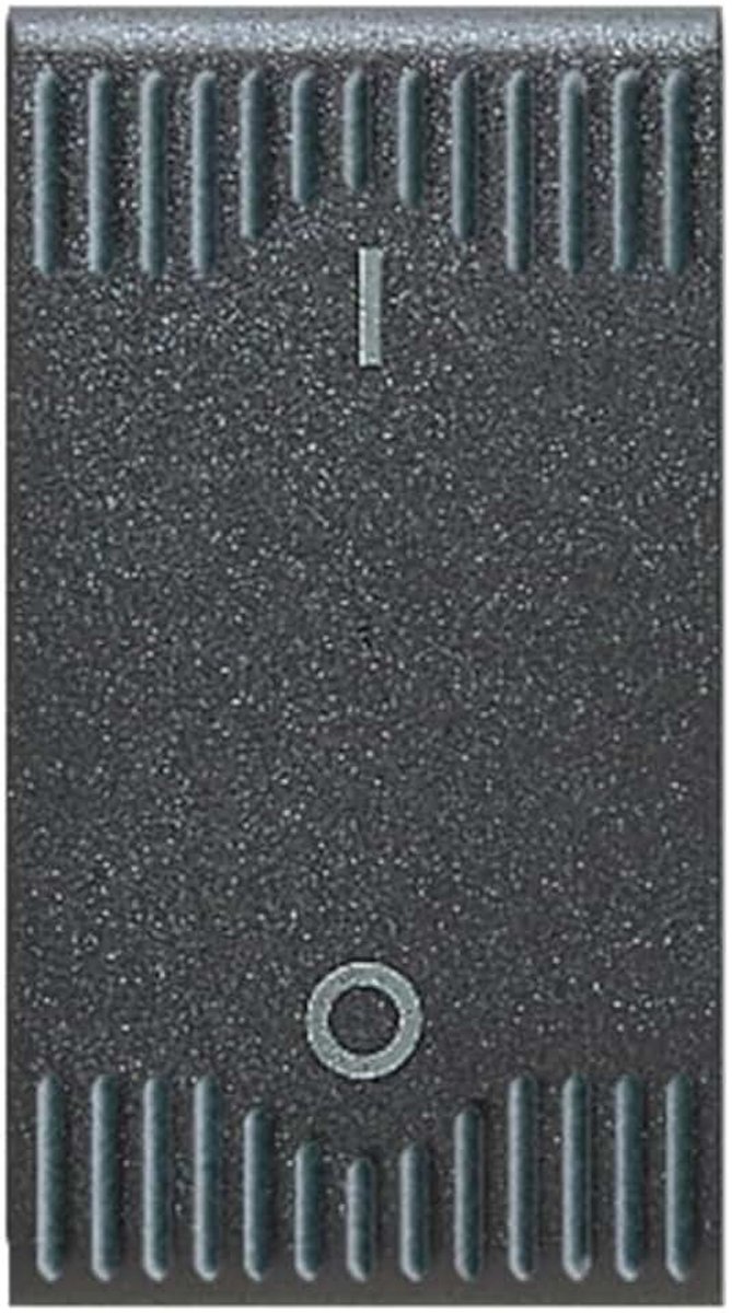 Bipolare Noir S45 Colore Nero 2P 16AX Finitura Opaca 1M AVE 45310