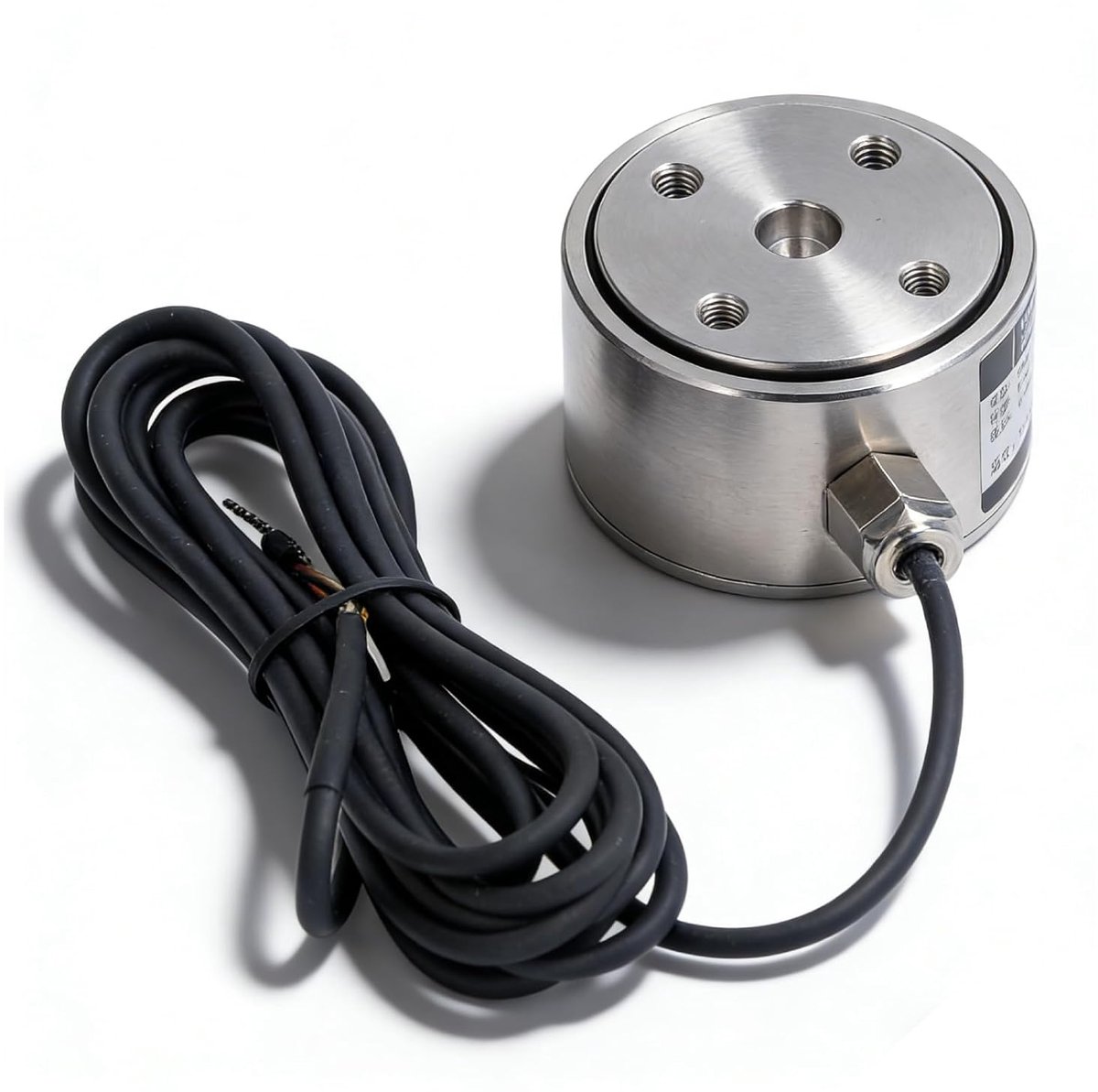 100 Kg/200 Kg/300 Kg/500 Kg Load Cell Sensor, Kolom Load Cell Gewicht Sensor Krachtsensor Spanning Compressie Load Cell Druksensor Roestvrij Staal Industriële Weegsensor(500kg)